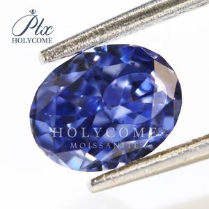 Grosir batu permata longgar <span class=keywords><strong>Tanzanite</strong></span> warna 5A kualitas Oval dipotong kubik zirkonia warna-warni permata perhiasan membuat kubik <span class=keywords><strong>zirconia</strong></span> - Product Image 1