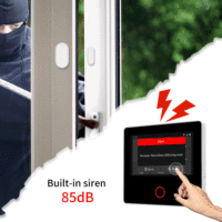 Système d'alarme antivol Staniot 2G Tuya sans fil 4.2 pouces système d'alarme de sécurité domestique intelligent prise en charge Alexa Google Assistant