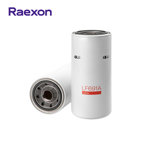 Filtro de Aceite Metálico de Alta Calidad RAEXON, Elemento de Motor LF670 LF691A LF701 LF777 LF3000 LF3321 para Camiones de Combustible