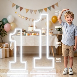 Insegna al Neon LED in Acrilico 12V con Design Personalizzato Gratuito, Insegna Luminosa LED per Negozi, Bar, Decorazioni per Feste <span class=keywords><strong>di</strong></span> Compleanno - Product Image 6