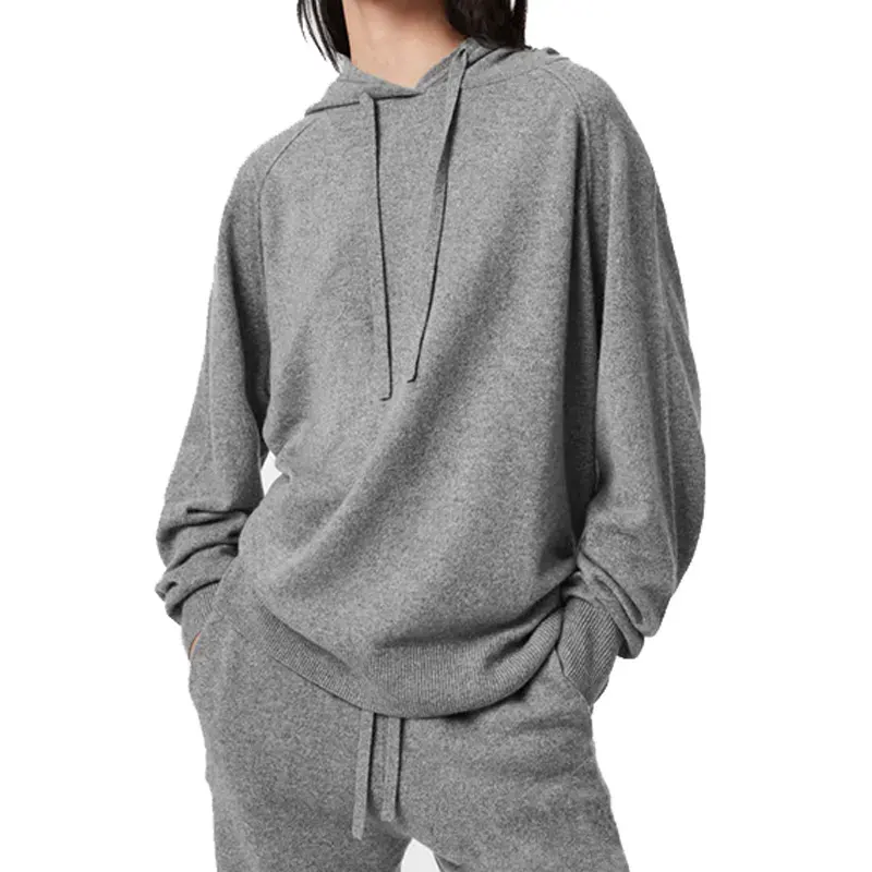 Atacado Personalizar unisex Sweater Hoodies Oversized Pullover Hoody Lã Cashmere Drawstrings Suave Sweatshirts