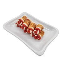 Friandises pour chiens à base de poulet, sans céréales, riches en protéines, en bâtonnets doubles noués, saveur poulet, pour des dents propres et une meilleure santé digestive