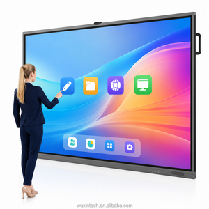 Tableaux interactifs numériques pour salles de classe, écrans tactiles 4K de 65, 75, <span class=keywords><strong>85</strong></span> et 100 pouces, affichages interactifs intelligents pour les écoles - Product Image 2
