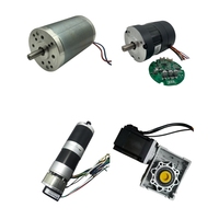 Moteur CC à balais ou sans balais de haute qualité à bon prix, taille 30mm-130mm, puissance 10w-2000w / Moteur CC électrique à engrenages 24v 12v 36v 48v 220v
