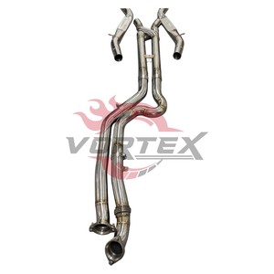 Système d'échappement haute performance Vortex Valvetronic pour BMW M3 G80 M4 G82 G83 S58 3.0T, système catback à haut débit avec embouts en fibre de carbone - Product Image 4