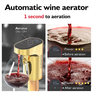 Instant Aerating Set Pourer Wine Dispenser <b>for</b> Measurer Electronic Party Lighted <b>Beer</b> Glass Drink Vacuum <b>Pump</b> Wine Dispenser - Product Image 5