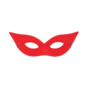 Topeng Pesta Topeng Murah Warna Merah Harlequin Lucu Karnaval Pesta Topeng Mata HPC-2684 - Product Image 1