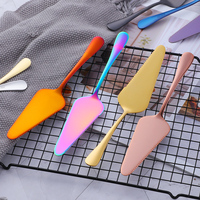 Outils de cuisine professionnels en acier inoxydable 304 : Spatule à pizza, spatule à fromage, coupe-gâteau, couteau à gâteau de mariage, serveur à gâteau