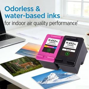 Cartucho de Tinta INK-POWER 652 XL 652XL Negro y Color Remanufacturado para Impresora HP DeskJet Ink Advantage 2135 1118 - Product Image 2