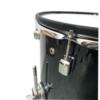 14*14-inch Adjustable Wooden Electronic Floor Tom Drum Dual-zone 3-layer Net Head and Frame