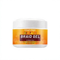 Pomata Biologica Professionale a Tenuta Forte e Asciugatura Rapida per Trecce/Dreadlock/Extension - Formula all'Olio di Argan