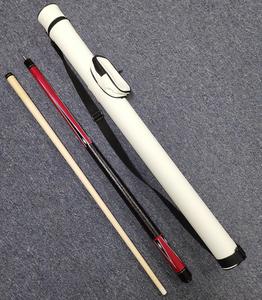 ハイエンド1/2分割式センタージョイントアルミ合金製プールキュー、メープルフォアアーム、57インチ、ホワイトカラー、キューケースキット、ナインボール対応、ボールアーム付き - Product Image 3