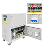 Régulateur de tension automatique triphasé AVR-20kVA avec affichage numérique, protection contre les surcharges et les courts-circuits, matériau en cuivre SVC AC