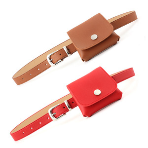 Elegante riñonera de cuero PU, perfecta para combinar con faldas, funda para teléfono estilo punk y organizador. - Product Image 5