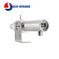 Pyromètre infrarouge haute vitesse Sijie STRONG-SR-6016 600~1600 ° Haute précision pour l'industrie sidérurgique