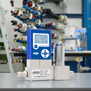 Controlador de flujo de masa de presión diferencial digital Medidor de flujo de aire para pruebas y calibración de laboratorio - Product Image 4