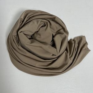 高品质纯色弹力袖子果冻长头巾Khimar透气穆斯林斋月祈祷Abaya Kebaya一个尺寸款式 - Product Image 5