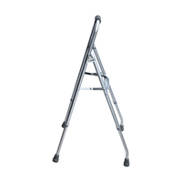 Déambulateur pliant en aluminium pour soins à domicile, réglable en hauteur, pour personnes âgées et handicapées, équipement de réadaptation, usine OEM ODM