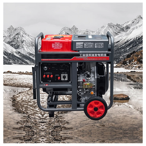 Xách tay im lặng ba-giai đoạn 5.5KW 6.5kva 7000W 10 KVA 10KW nhà máy phát điện diesel Loại Mới Máy phát điện diesel với động cơ - Product Image 3