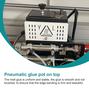 DTMACH JC-500 เครื่องขอบเครื่องรัดขอบไม้พีวีซีพร้อมเครื่องรัดขอบรูปร่างเจก่อนกัด - Product Image 4