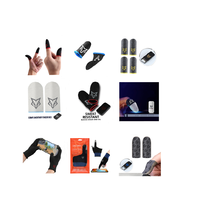 Manchettes de jeu Sarafox Wasp pour téléphone, anti-transpiration, pour écran tactile professionnel, pour pouces de jeu