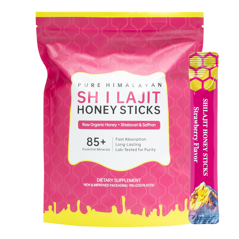Shilajit Sticks Pure Shilajit and Honey