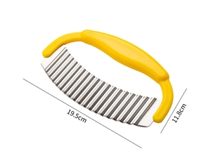 เครื่องตัด<span class=keywords><strong>ลาย</strong></span>เฟรนช์ฟรายสแตนเลสอเนกประสงค์สำหรับใช้ในครัวเรือนเครื่องหั่นมันฝรั่งเครื่องสับมหัศจรรย์แบบทำมือ - Product Image 6