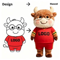 Vente directe d'usine de costumes de mascotte d'animaux de dessin animé grandeur nature haut de gamme. Convient pour une utilisation pendant Halloween et lors d'événements sportifs.