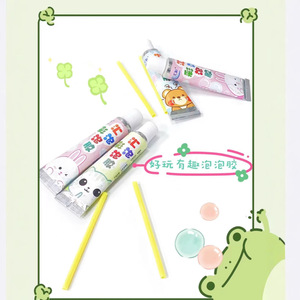 Colorful Magic <b>Bubble</b> Glue Bulk Size Easy To Carry For <b>Kids</b> Unisex Toy - Product Image 2