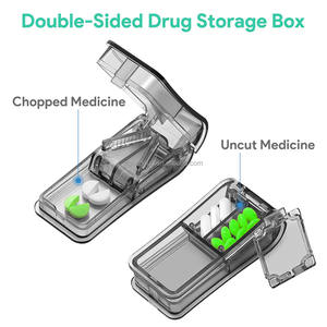 เครื่องแยกเม็ดยาเครื่องแยกเป็น1/<span class=keywords><strong>2</strong></span> 1/8 1/4ขนาดเล็กสำหรับยาเม็ดยาเม็ดยาเม็ดยาปรับแต่งโลโก้ได้ - Product Image 4