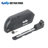 Batterie de vélo électrique Dolphin UPP 36V 48V 52V au lithium-ion pour vélos électriques, tricycles, fauteuils roulants, vélos à assistance manuelle, cadre de vélo à tube descendant