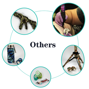 2.5cm 4.5m không dệt tự dính Băng cố kết linh hoạt căng Viện trợ đầu tiên bác sĩ thú y bọc bông thể thao logo ngón tay kết thúc tốt đẹp hỗ trợ - Product Image 4