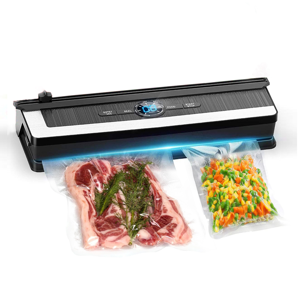 Food Vacuum Sealer Ultra-Efficient Lock Freshness Smart Vacuum Packing Machines With Cutter