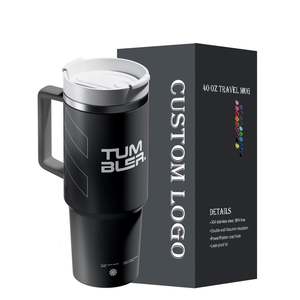 High Quality Wholesale Customize <b>40Oz</b> <b>Tumblers</b> Style Design Feature Thermos <b>With</b> <b>Handle</b> - Product Image 1