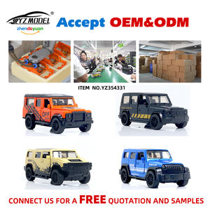Set Assortito Modellini SUV Land Rover X7 in <span class=keywords><strong>Scala</strong></span> <span class=keywords><strong>1</strong></span>/<span class=keywords><strong>43</strong></span>, in Lega e Plastica, Fuoristrada con Funzione Pull-Back e Porte Apribili, Ruote Mobili, Giocattolo per Bambini - Product Image 6