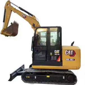 รถขุดขนาดเล็ก Caterpillar 305.5 มือสอง น้ำหนัก 5.5 ตัน แบบตีนตะขาบ รุ่นปี 2024 ความจุบุ้งกี๋ 0.8 ลูกบาศก์เมตร เครื่องยนต์และปั๊มกำลัง 78 กิโลวัตต์ พร้อมชิ้นส่วนหลัก - Product Image 1