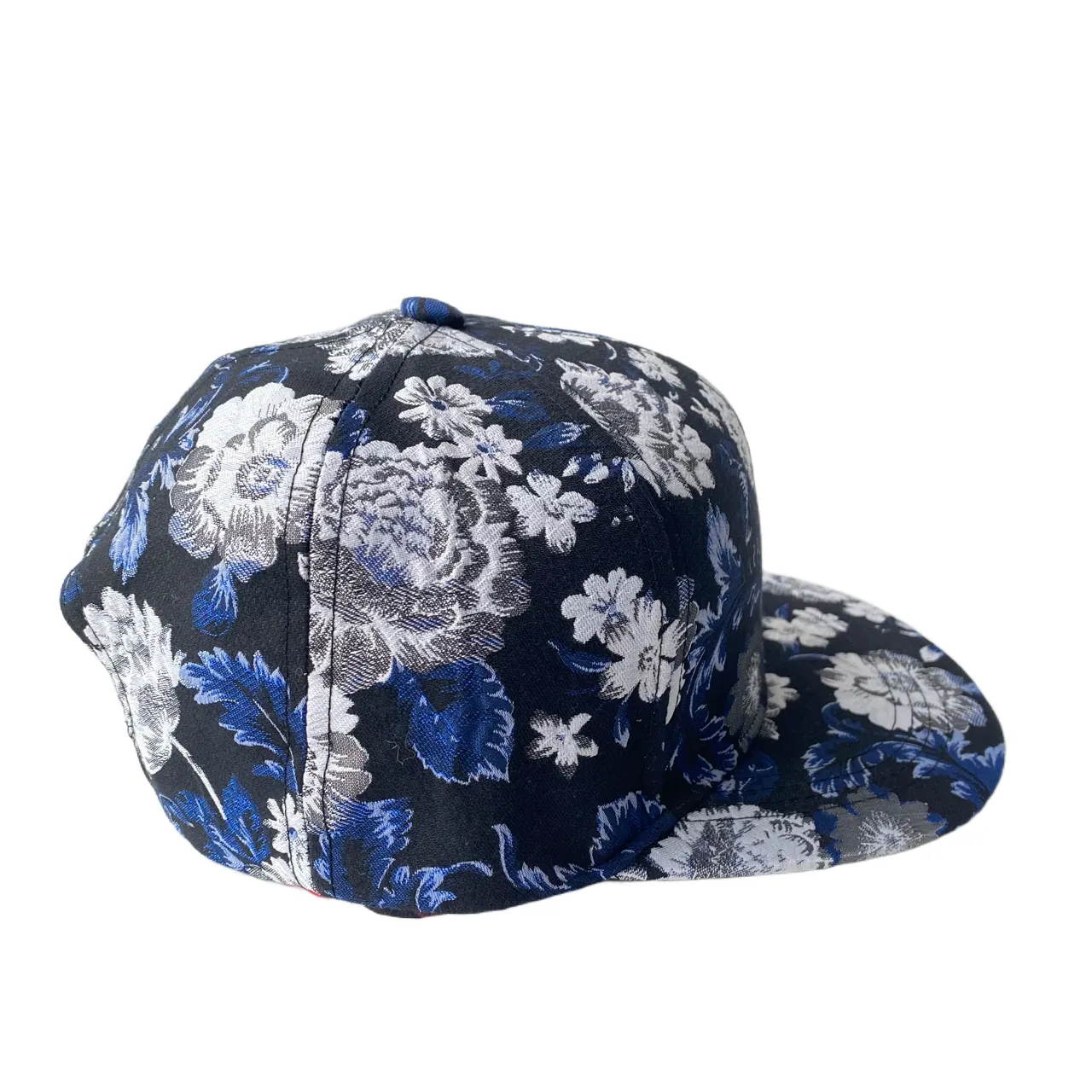 2022 Hip Hop 6 Panel attraente Cool New Trend Snapback Cap con stampa All Over Logo Little Flower Pattern