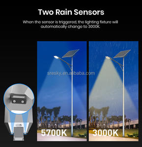 Farola Solar de Nuevo Tipo 2025, 150w 120w, <span class=keywords><strong>Sresky</strong></span> para Exteriores - Product Image 4