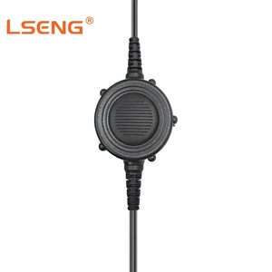 Casque de communication LSENG avec tube vibrant rétractable pour talkie-walkie, avec fonction PTT, fréquence VHF/UHF, <span class=keywords><strong>radio</strong></span> bidirectionnelle - Product Image 3