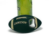Cadeau souvenir de jeu de football américain personnalisé Ouvre-bouteille en forme de rugby en plastique ABS avec impression colorée