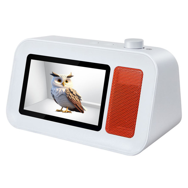 Sound Quality Dynamic HD 3D LCD Transparent Screen Holographic for Bluetooth Speaker Player Smart Speakers for Warehouse Car