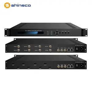 Shineco前端系统8合1 MPEG4 HD SD SDI到IP编码器