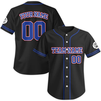 Jersey Baseball dengan Nama dan Nomor Tim yang Dipersonalisasi, Seragam Jersey Baseball untuk Penggemar Baseball, Jersey Berwarna