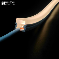 1515 Tira de LED de Silicona de Curvatura Superior con Emisión Frontal, Voltaje Constante, Impermeable para Proyectos de Iluminación Arquitectónica y de Contornos de Edificios