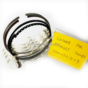 Segment de piston utilisé pour le moteur <span class=keywords><strong>renault</strong></span> <span class=keywords><strong>Twingo</strong></span> 74mm Ensemble de segments de piston automatique de vente directe d'usine - Product Image 4