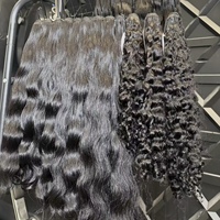 Lot de Cheveux Indiens Bruts en Gros pour Vendeurs, Cheveux Vietnamiens Alignés à la Cuticule de Donneur Unique, Tissage Frontal 100% Cheveux Humains Bouclés Indiens