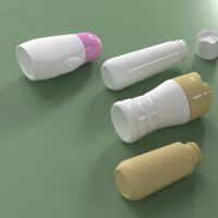 Bouteilles d'emballage en plastique PET vides de 200ML, 250ML, 300ML, 380ML avec bouchon à fleur, petit flacon pour perles parfumées Savage Waist