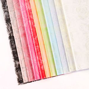 Luxury 58*58cm Rose Head <b>Pattern</b> Plastic Waterproof Flower Wrapping <b>Paper</b> for Florist Flower Shop Material - Product Image 3