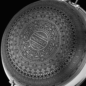 Atacado De Cozinha De Poupança De Energia <span class=keywords><strong>Wok</strong></span> Chinês <span class=keywords><strong>Non</strong></span>-<span class=keywords><strong>stick</strong></span> <span class=keywords><strong>Wok</strong></span> Triply Aço Inoxidável <span class=keywords><strong>Non</strong></span> <span class=keywords><strong>Stick</strong></span> Frying Pan <span class=keywords><strong>Wok</strong></span> Com Tampa De Vidro - Product Image 3