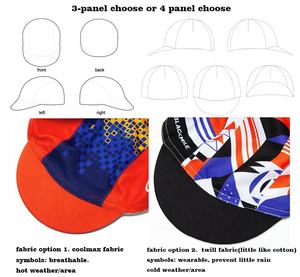 Topi Sepeda Berbahan 100% Polyester, Sablon Custom, Bernapas, untuk Bersepeda, 11 Tahun Pengalaman Pabrik - Product Image 6